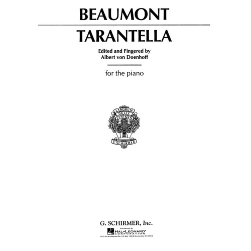 Beaumont Tarantella Piano Solo 