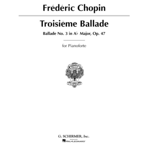 Chopin Ballade N.3 Alfred's Basic Major Piano 