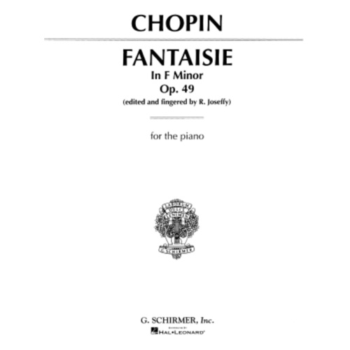 Chopin Fantasie Op 49 F Minor Piano 