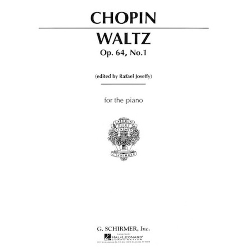 Chopin - Waltz In D Flat Major Op 64 No 1 For Piano Sheet Music (Piano)