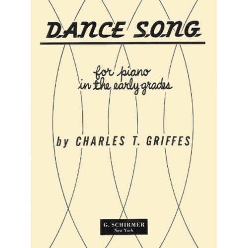 Griffes - Dance Song For Easy Piano Sheet Music
