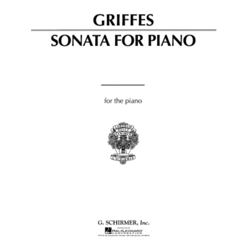 Griffes Sonata For Piano 