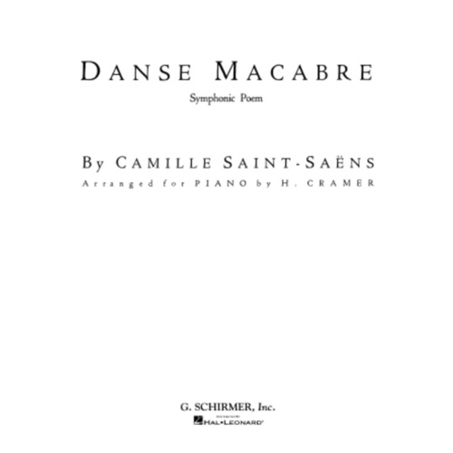 Schirmer - Saint-Saens - Danse Macabre For Piano