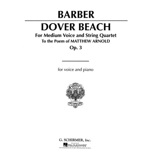 Barber Dover Beach Med.Voice/Piano 