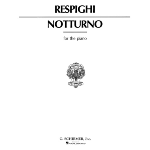 Respighi Notturno Piano 