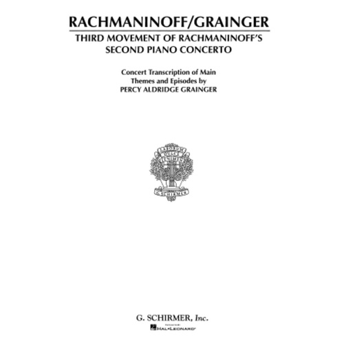 Rachmaninoff - Concerto No 2 3Rd Movement Arr Grainger Softcover Book (Piano)