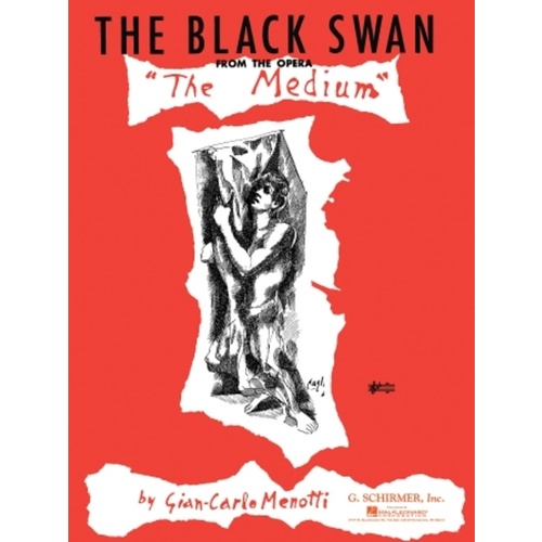 Schirmer - Menotti - The Black Swan (From The Medium) Voice/Piano