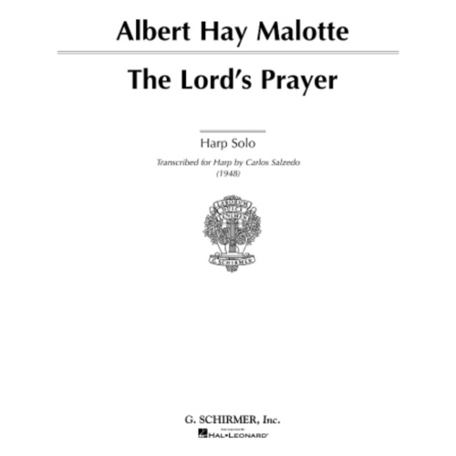Malotte Lords Prayer Harp 