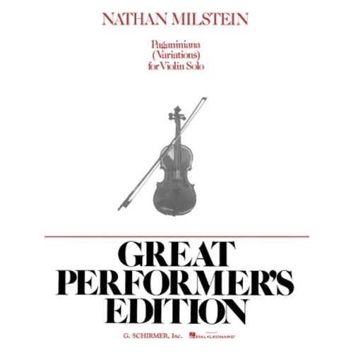 Paganini Paganiniana Violin Solo 