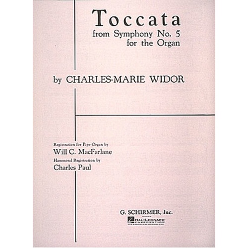 Widor Toccata Symphonie N.5 Organ 