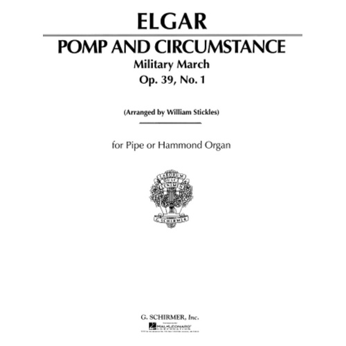 Elgar - Pomp And Circumstance Op 39 No 1 Organ
