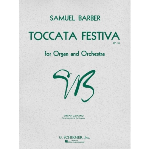 Barber Toccata Festiva Op 36 Organ 