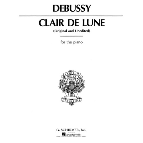 Debussy Clair De Lune Piano 