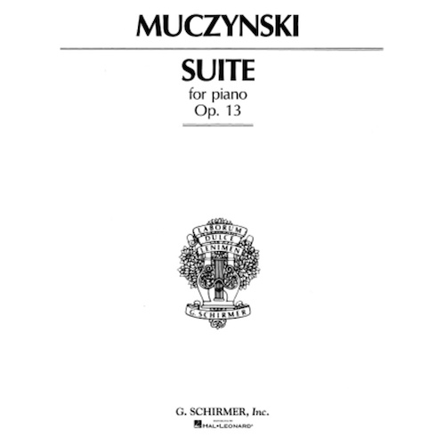 Muczynski - Suite Op 13 For Piano
