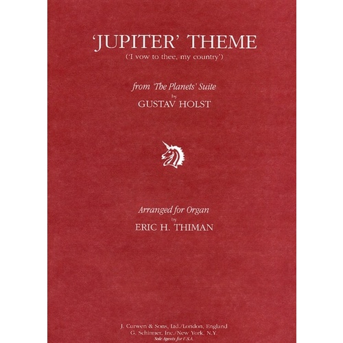 Holzt The Planets Jupiter Theme Solo Organ 
