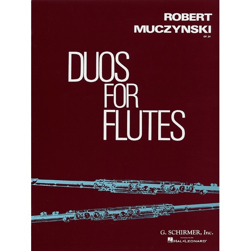 Muczynski Duos Op 34 Flute 
