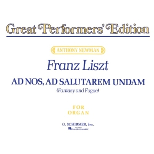 Liszt Ad Nos Ad Salutarem Organ 