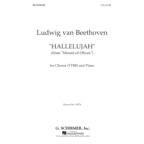 Schirmer - Hallelujah TTBB