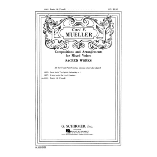 Schirmer - Psalm 150 SATB/Organ