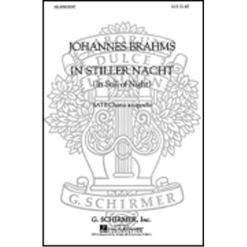 In Stiller Nacht (In Still Of Night) SATB A Cappella Ger/Eng