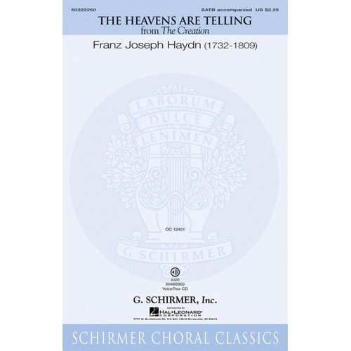 Schirmer - The Heavens Are Telling SATB