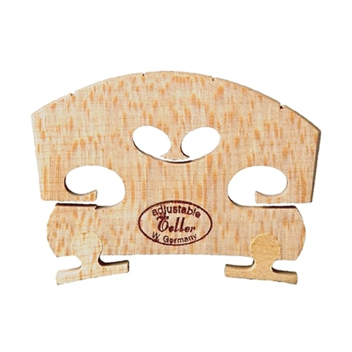 Teller Germany Fitted Violin Bridge with Adjustable Feet 4/4
