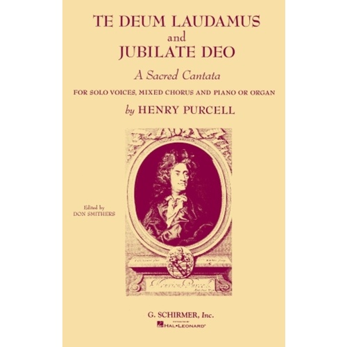 Schirmer - Purcell Te Deum Laudamus/Jubilate Deo SATB Vocal Score