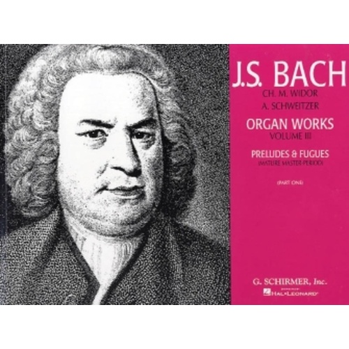 Bach Organ Works Vol 3 