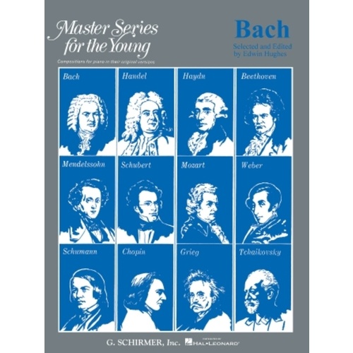 Bach Master Series For The Young Piano 