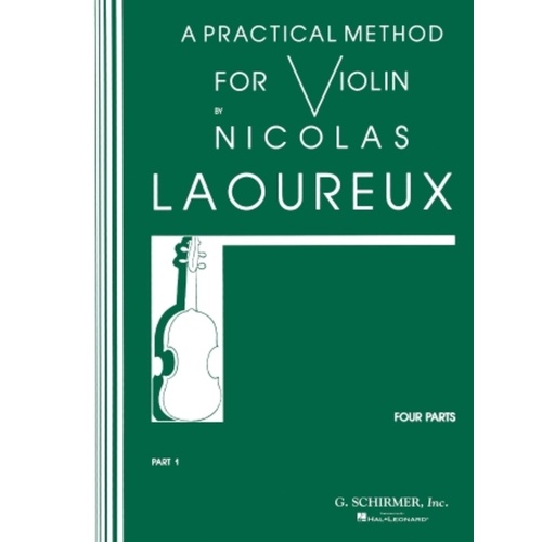 Laoureux - A Practical Method For Violin Part 1 Softcover Book (Violin)