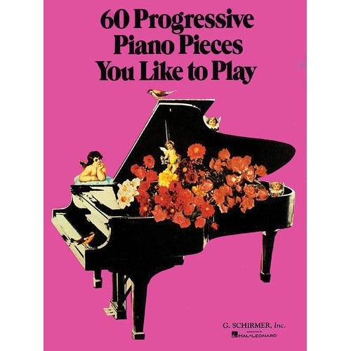 60 Progressive Piano Pieces for Piano, 192 Pages, Includes Works by Brahms, Bach, Beethoven, Schumann, Tchaikovsky, Chopin and More