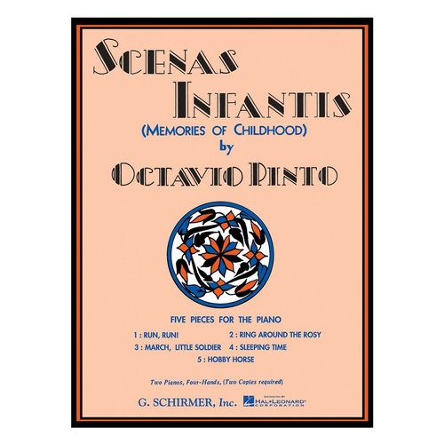 Pinto Scenas Infantis 2 Pianos 4 Hnds 