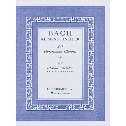 Bach - 371 Harmonized Chorales & 69 Chorale Melodies for Piano