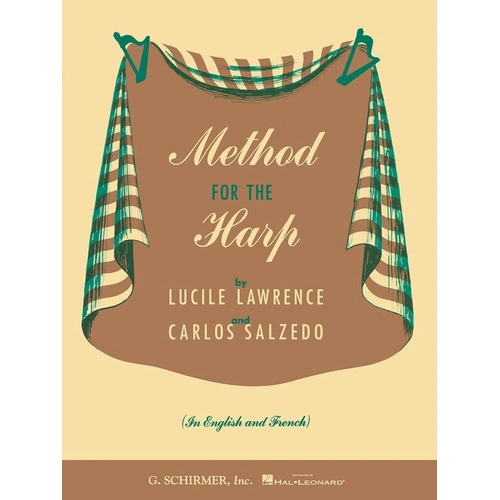Lawrence - Method for the Harp Ed Salzedo 80 Pages G. Schirmer, Inc.