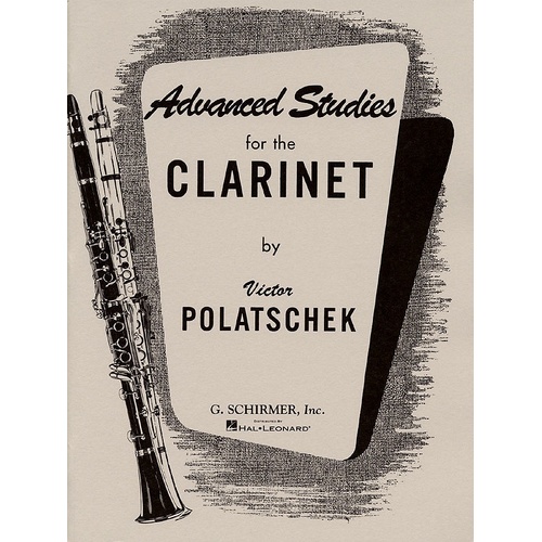 POnline Audiotschek - Advanced Studies For Clarinet (Softcover Book)