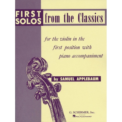 First Solos From Classics Violin 