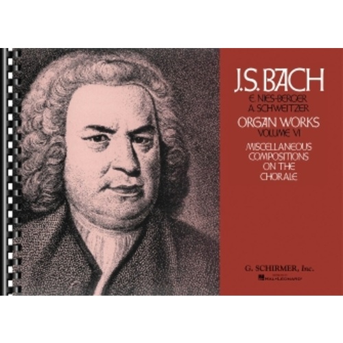 Bach Organ Works Vol 6 