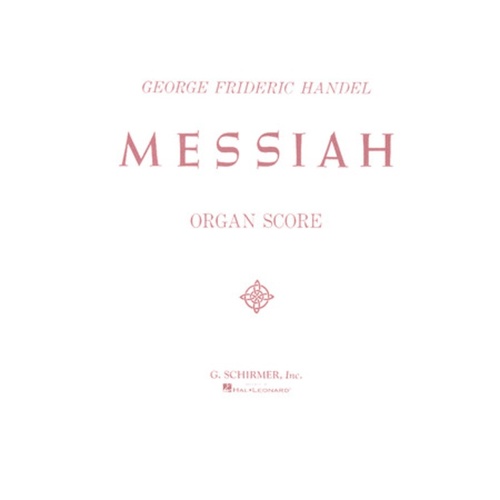 Handel Messiah Organ Score 