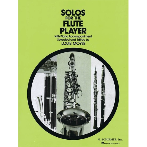 Solos for the Flute Player - Flute/Piano by G. Schirmer, Inc. - 108 Pages