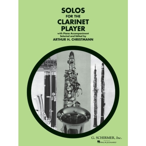 Solos For The Clarinet Player Clarinet/Piano (Softcover Book)