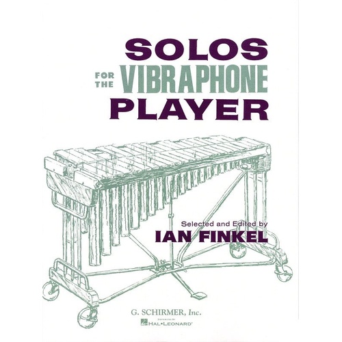 Solos for the Vibraphone Player by G. Schirmer, Inc. - 40 Pages for Tuned Percussion