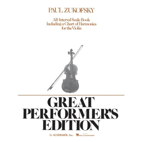Zukovsky All Interval Scale Violin 