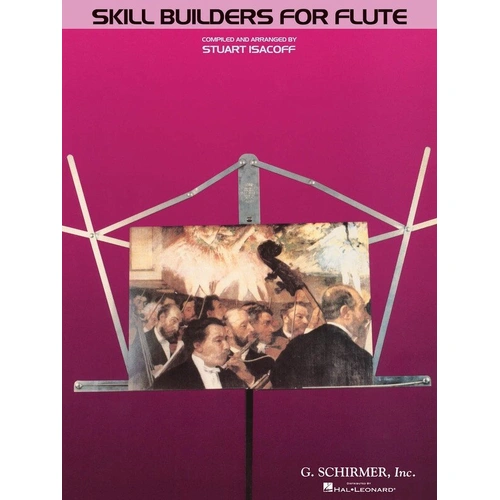 Skill Builders for Flute by G. Schirmer, Inc., 48 Pages, Woodwind Category