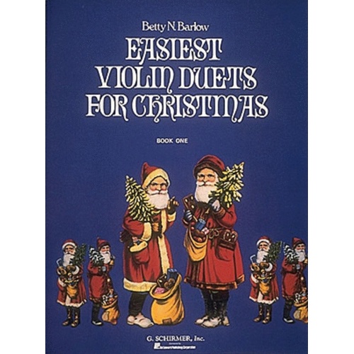 Easiest Violin Duets For Christmas Duets Book 1 (Softcover Book)