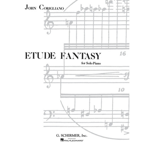 Corigliano - Etude Fantasy For Solo Piano (Softcover Book)