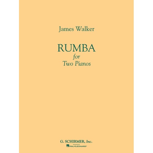 Walker - Rumba For 2 Pianos 2P4H (Softcover Book)