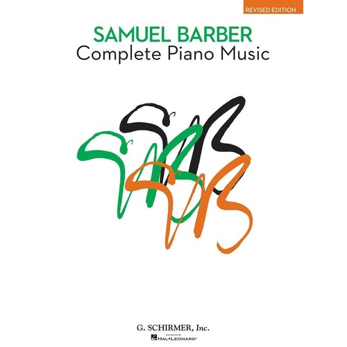 Barber - Complete Piano Music Revised Edition 240 Pages