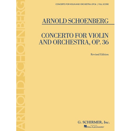Concerto For Violin And Orchestra 
