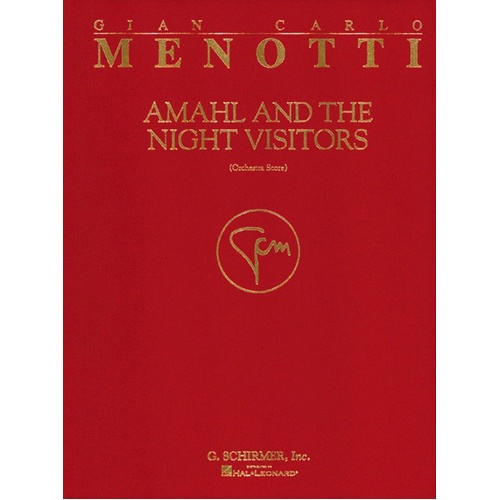 Schirmer - Menotti - AmaHL And The Night Visitors Full Score Cloth
