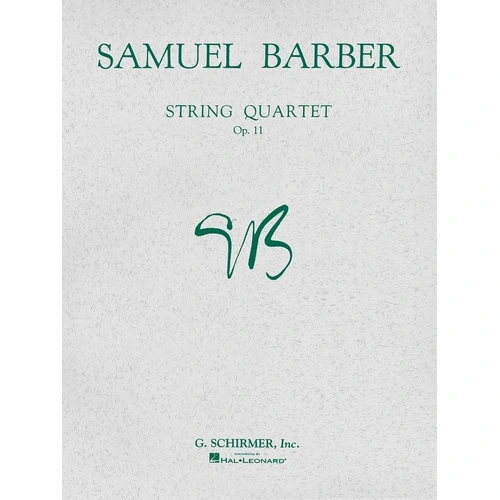 Barber - String Quartet Op. 11 Parts for 2 Violins, Viola and Cello